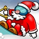 Santa trượt tuyết