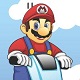 Mario lái moto nước