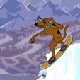 Scooby trượt tuyết